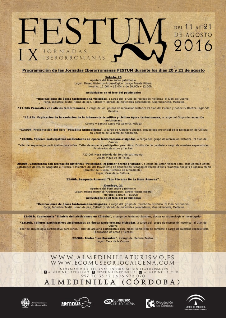 Programación Foro Patrimonio